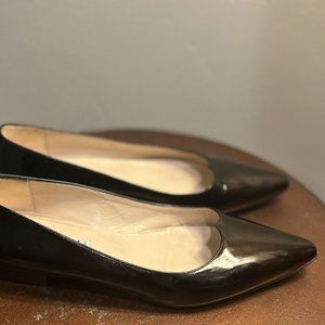 Vintage Pancaldi for Diane B. Patent Leather Flats Made in Italy - Size 39